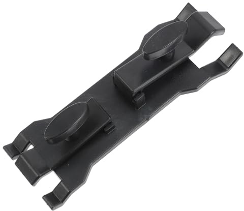 IMIKEYA Supporto Portaombrello da Esterno in Acciaio Robusto Morsetto per Treppiede Fotocamera Clip Fissa per Ombrello Fotografico Antivento Accessorio per Riprese All’Aperto