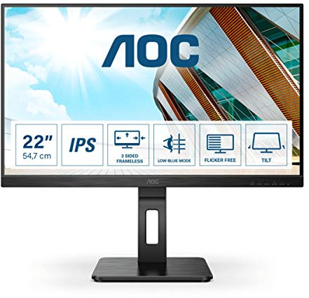 AOC 22P2DU 21.5p IPS, Noir
