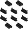 SHANFEILU Cubierta de silicona mini puerto HDMI tapón anti polvo tapón protector de humedad tapa para computadora de TV Digital Socket impresora negro 20 unids
