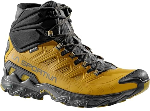 LA SPORTIVA Herren Ultra Raptor II Mid Leather GTX Schuhe, Savana-Alpine, EU 46