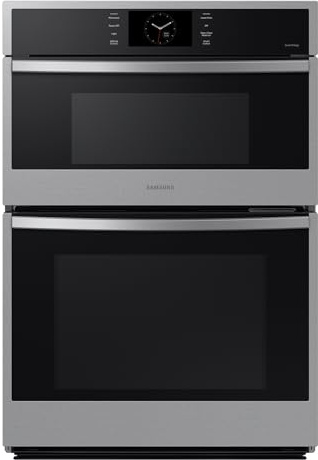 SAMSUNG 30 Microwave Combination Wall Oven with Steam Cook, Stainless Steel, NQ70CG600DSRAA