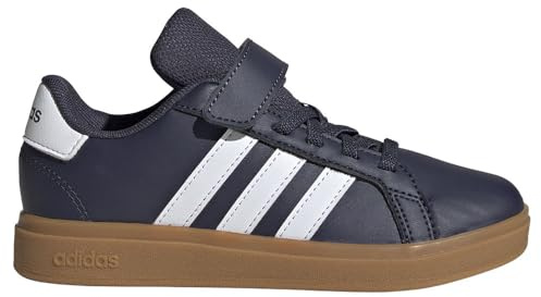 adidas Grand Court 2.0 Shoes Children, Zapatillas Unisex niños, Shadow Navy FTWR White GUM10, 34 EU