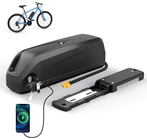 48V 20.8Ah Ebike Battery, E bike Battery with 50A Smart BMS, LG Cell, Fast Charger, USB Port, 48V Lithium Electric Bike Batteries for 250W-1700W Bafang & Other Ebike Conversion Wheel, UK Warehouse