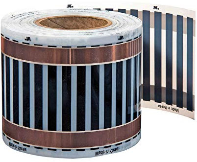 Film chauffant électrique de 1,5 m pour chauffage au sol de caravane et camping-car