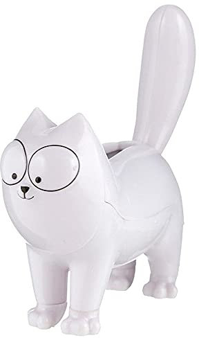 Puckator FF134 Simon's Cat Solar Pal Solarfigur, Ab 3 Jahren, Weiß