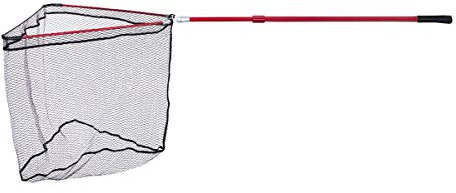 Balzer Shirasu 2,40m 75cm Kescher - Raubfischkescher zum Hechtangeln & Zanderangeln, Raubfischkescher zum Spinnfischen, Klappkescher für Raubfische