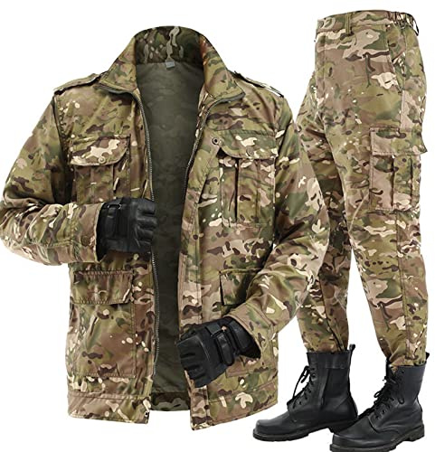 Unisex lätt kamouflage kostym kamouflage kamouflage kamouflage kostym jaktuniform vår- och höstkläder för män