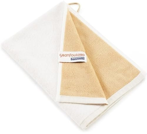 Bassetti New Shades Gäste-Handtuch aus 100% Baumwolle in der Farbe Weiss 13, Maße: 40x60 cm - 9327859