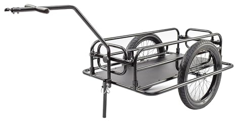 Remolque plegable para bicicleta enganche en tija de sillín
