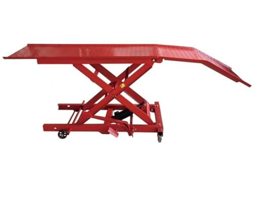 CRUIZER Ponte Piattaforma Sollevatore Idraulico Moto Scooter Pompa Pedale 450 kg