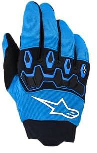 Alpinestars Full Bore V2 Guanti da motocross giovanile, blu/nero, M