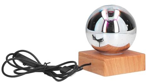 Stylebest Luz de Fuegos Artificiales 3D, Lámpara de Mesa Colorida, Luz Nocturna Creativa Alimentada por USB para Decoración de Dormitorio, Oficina, 5V, 4W