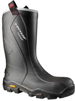 DUNLOP Bottes de sécurité S5 SRC CI HRO CR Purofort + Reliance anthracites - Pointure 45
