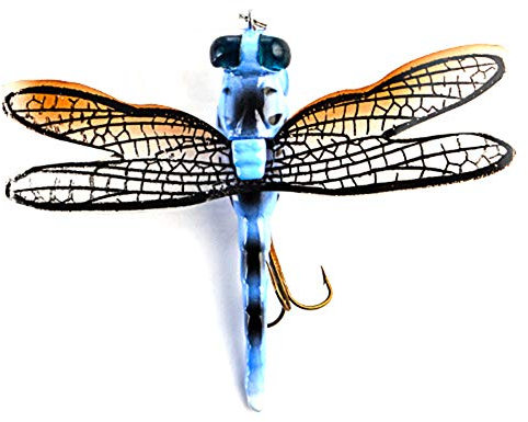 sunree Angel KöDer Locken Lebens Echte Libelle Schwimmende Fliegen Fischen Fliegen 75Mm C.