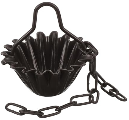 HANABASS Cadena De Lluvia De Aleación De Aluminio para Canalones Decoración De Cadena De Lluvia para Jardín para Exteriores