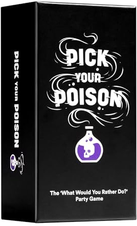Pick Your Poison Dyce Games würdest du Lieber tun? Partyspiel | Familienedition | Ab 10 Jahren | Für 3 bis 10 Spieler | Englisch
