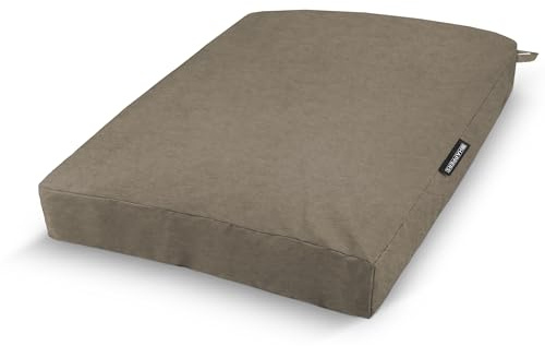 HAPPERS Cojín de Suelo Naylim Mate Impermeable Multiusos para Exterior, Banco y Palets - Comodidad y Versatilidad en un sólo Cojín Arena 60x80