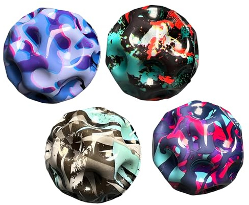 Syylqyr 4Pcs Ball, Spaceballs,Balls For Teens for Sport Training, Indoor Outdoor Play（Used by individuals aged 15 and above）