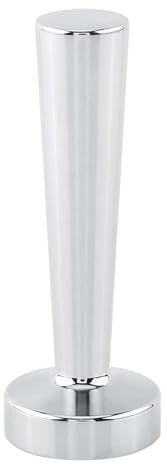 Edelstahl-Kaffeestampfer, robust, solide, rostfrei, erosionssicher, sicher, robust, hohe Haltbarkeit, Werkzeug für Kapselmaschinen, Heimbüro, Silber, 2,4 cm Basis, 6,5 cm Höhe
