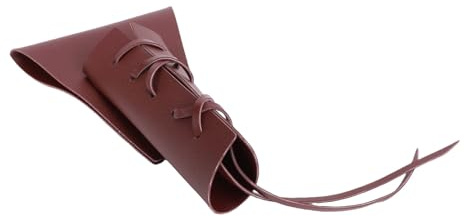 Adjustable Sword Holster Soft Leather Case for Cosplay with Unique Triangle Design 2 Pieces