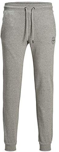 Jack & Jones NOS Hombre Jjigordon Jjshark Sweat Pants Viy Noos Pantalones de Deporte Not Applicable, Gris (Melange Gris Claro Melange Gris Claro), W (Tamaño del Fabricante: M)