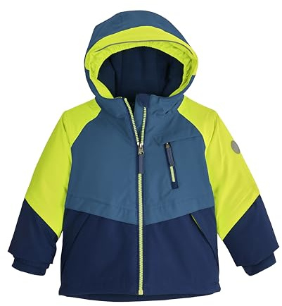 first instinct by killtec Kinder Skijacke/Funktionsjacke mit Kapuze und Schneefang FISW 31 MNS SKI JCKT, ocean, 98, 42253-000
