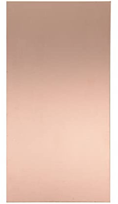 YOKIVE 5pz PCB Scheda Rame Rivestita, FR4 Singola Faccia Schede Circuito Vuote, Ottimo per Elettronica Hobby, Incisione, Circuito Progetti (250mmx130mmx1.5mm)