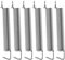 Be In Your Mind Lot de 6 ressorts de vibrato silencieux pour guitare électrique Floyd Rose ST/Stratocaster Argenté