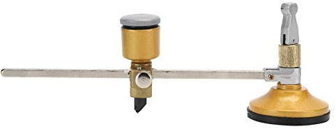 Cortavidrios Cortador Circular Profesional, Cortador de Cristal Circular para Cristales Brújulas Ajustables de 400mm Tipo Cortador Circular Circular de Cristal con Ventosa para el Hogar