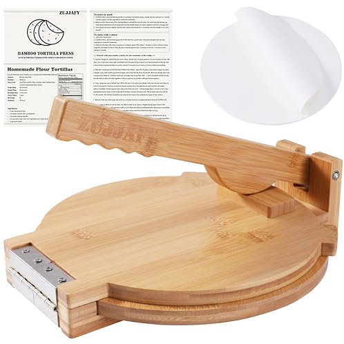 ZUJJAFY tortillapress 10 tum