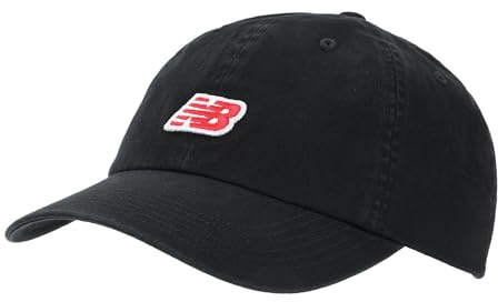 New Balance 6 Panel NB Patch Logo Hat - Stoneware BK - Black One Size