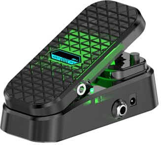 LUOFENG Procesador de efectos de guitarra, múltiples modos de sonido, textura ABS, pedal portátil, listo para escenario, botones rápidos