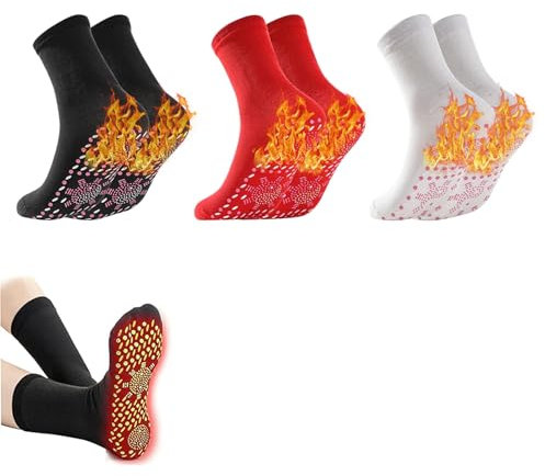 Turmalin Socken,Selbstheizende Socken,Turmalinsocken, Selbsterwärmende Socken,Winter Heizsocken,Beheizbare Socken,Fußwärmer Socken,Winter Thermosocken,Beheizte Socken,Magnetsocken,Unisex Wintersocken