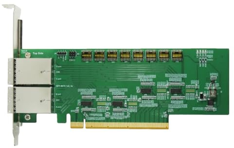 Micro SATA Cables External Mini SAS HD 1x2 (SFF-8674) Dual-Port with ReDriver to PCIe x16 Gen4 AIC Adapter – High-Speed Data Transfer for PCIe Gen4 and Mini SAS HD Connections