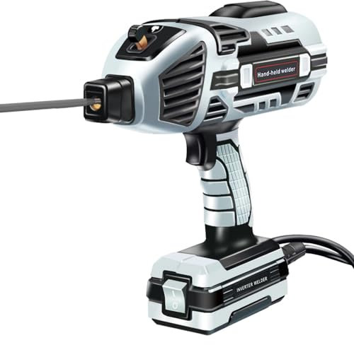 XLTEAM Portable Handheld Welding Machine, ARC Welder Gun with IGBT Inverter, Household Small Welder Machine, 6 Variable Current Adjustment, for 2.5-3.2mm Stick Welder