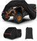 CEMOFE Funda para Moto Impermeable Quad Funda Moto Funda ATV Quad 300D con Tiras Reflectantes Exterior Protección UV A Prueba de Lluvia Nieve y Polvo (XXL 256 x 110 x 120cm)