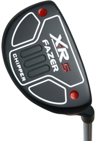Fazer XR5 Steel Golf Chipper Club - 37° Loft Golf Wedge with Wide Sole Design & High Contrast Alignment for Precise Chipping Shots