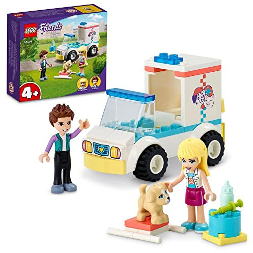 LEGO 41694 Building Set, Friends Pet Clinic Ambulance, Multicolour