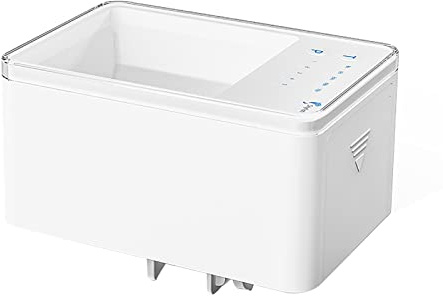 SUFUBAI Distributeur automatique de nourriture pour poissons - 70 ml - Distributeur automatique de nourriture pour petits aquariums et aquariums