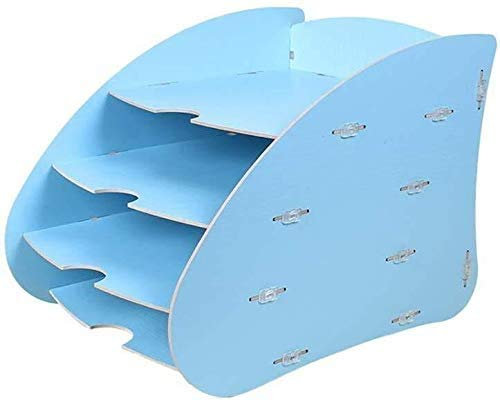 Classeur de bureau multifonction en bois pour produits Zhaoshunli - Panneau composite en bois bleu - Cycle de livraison rapide