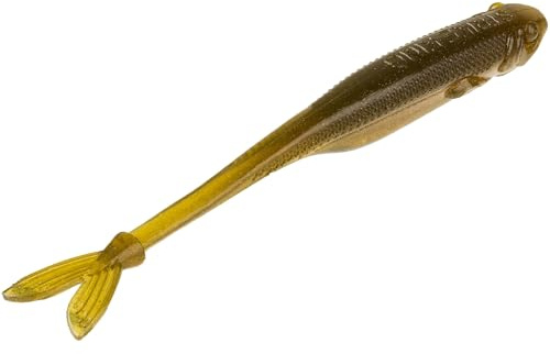 Strike King Spotlight Split Minnow Fishing Lure, Soft Plastic Jerkbait, AYU, 4-Inches, 8-Pack, SSM4-504SC