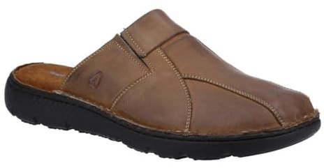 Hush Puppies Men's Carson Mule Sandal, Brown, 9