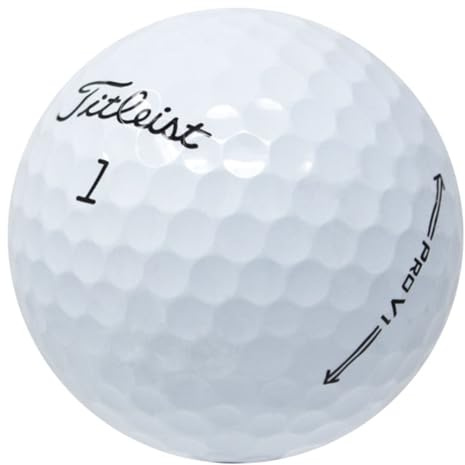 LostGolfBalls - 12 palline da golf Titleist Pro V1 in buone condizioni, modello 2021, qualità AAA, palline da golf usate e riciclate, Titleist ProV1, la palla numero 1 nel golf, colore: bianco