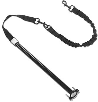 Dog Bike Leash, Dog Hands Leash for Bike Riding, Retractable Attachment for Pet, Quick Install and Remove