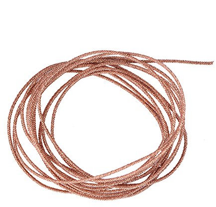 Zerone Cavo di Rame Altoparlante Cavo del Filo di Piombo del Subwoofer Cavo di Rame Puro Intrecciato da 8 Fili(2M)