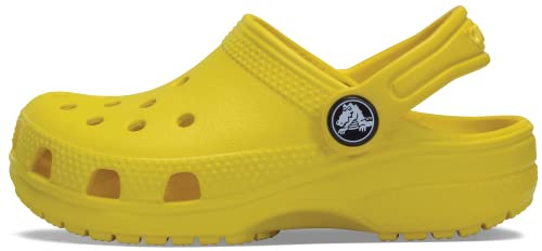 Crocs Unisex Kids Classic Clog K Clogs, Lemon, 3 UK