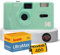 Reusable Film Camera Bundle includes Kodak M35 35mm Film Camera, Kodak 35mm film 36 exposures and Clikoze Tips Card (Mint)