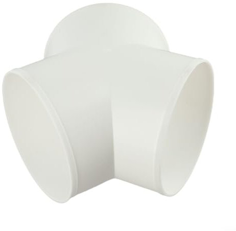 Divisor de conductos en forma de Y para una extracción eficaz en sistemas de ventilación (150 mm)