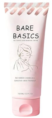 Enthaarungscreme - 150ml Sanfte Formel Veganer Haarentferner Ohne Rasur, Depilationsprodukt Für Empfindliche Haut | Spendet Feuchtigkeit & Pflegt Die Epidermis, Schnelle & Einfache Anwendung, Hinterlä
