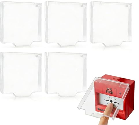 Call Point Cover, Clear Protective Fire Alarm Covers for Eaton